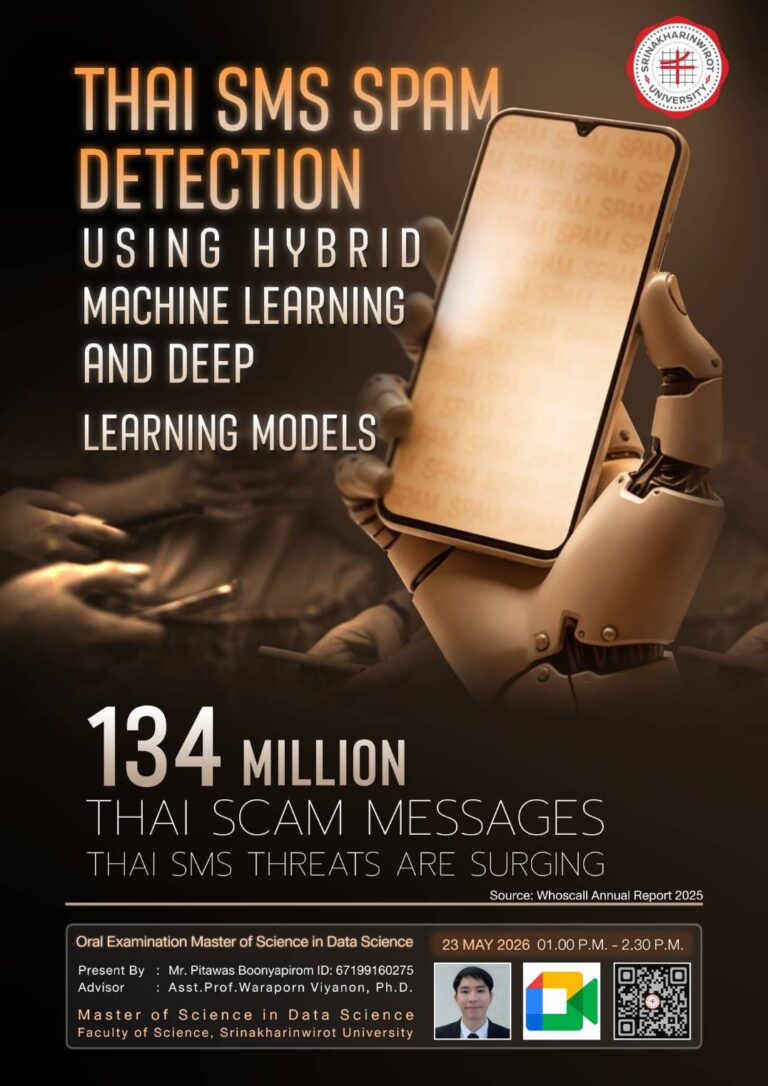 THAI SMS SPAM DETECTION USING HYBRID MACHINE LEARNING AND DEEP LEARNING MODELS